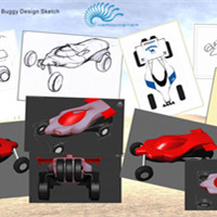 F1 buggy sketch